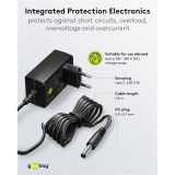 Alimentation universelle Goobay 3V&ndash;12V max. 3,6W adaptateur secteur r&eacute;glable avec 12 embouts - Noir