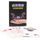Anneau magique flottant taille universelle 21 illusion magie tour professionnel - Argent