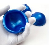 Balle ouvre-bo&icirc;tier en caoutchouc pour montres et bracelets outil horloger universel &agrave; friction sans rayure (7 cm) - Bleu