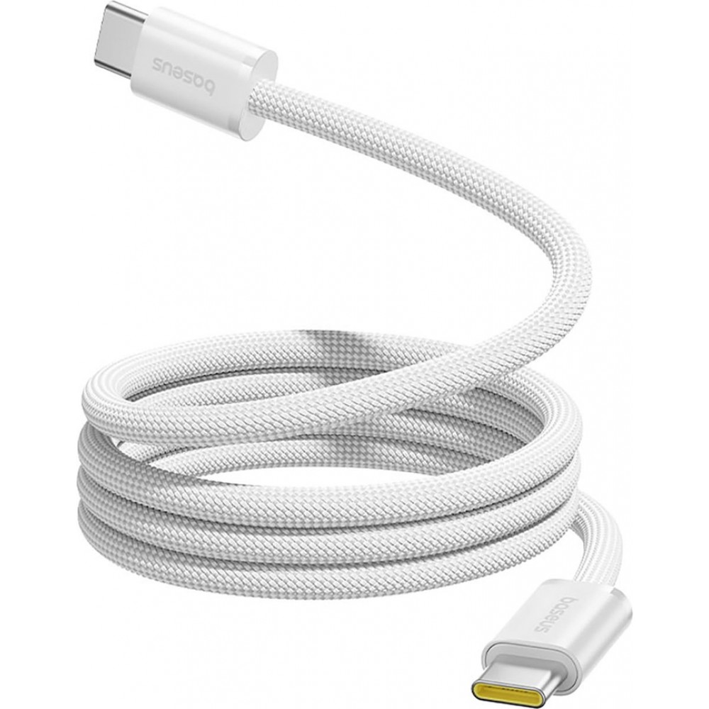Baseus Dynamic 4 Pro magnetisches Schnellladekabel USB-C 100W (1 m) - Weiss