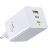 Baseus EnerFill FE11 3-in-1-Schnellladeger&auml;t f&uuml;r die Wandmontage 2x USB-C / USB-A 100W - Weiss
