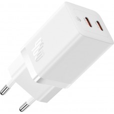 Baseus GaN5 Pro 40W Schnellladeger&auml;t 2x USB-C - Weiss