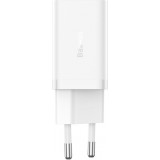 Baseus GaN5 Pro 40W Schnellladeger&auml;t 2x USB-C - Weiss