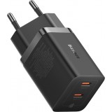 Baseus GaN5 Pro 40W Schnellladeger&auml;t 2x USB-C - Schwarz