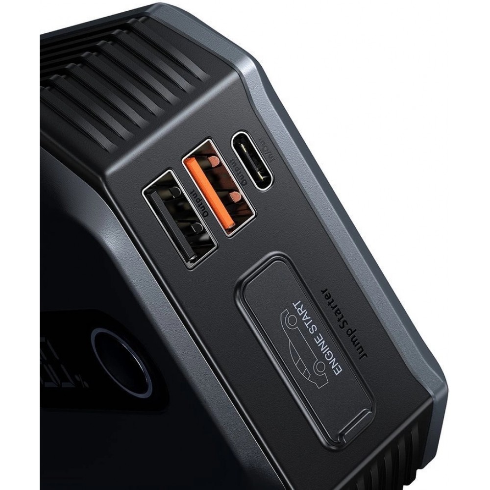Batterie externe de voiture Baseus Max Car Jump Starter 20000mAh 12V avec assistance de démarrage pour véhicule - Noir