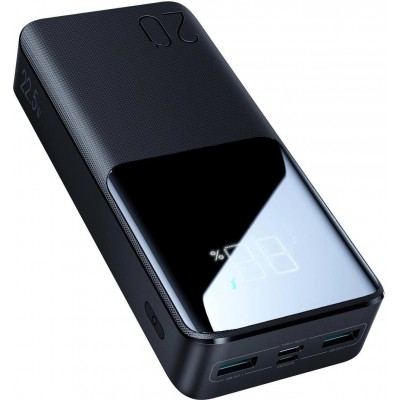 Batterie externe Powerbank Joyroom 20000mAh 22.5W PD QC3.0 AFC puissance rapide portable - Noir