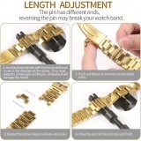 Bracelet transparent scintillant avec coque strass - Blanc - Apple Watch 10 (46 mm)