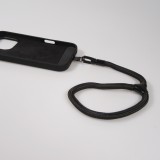 Bracelet universel de corde attache pour coque - Noir
