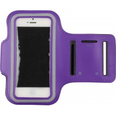 Brassard Sport housse pour smartphone pour les activités sportives - Violet - 5.2" à 6.7" (Large)