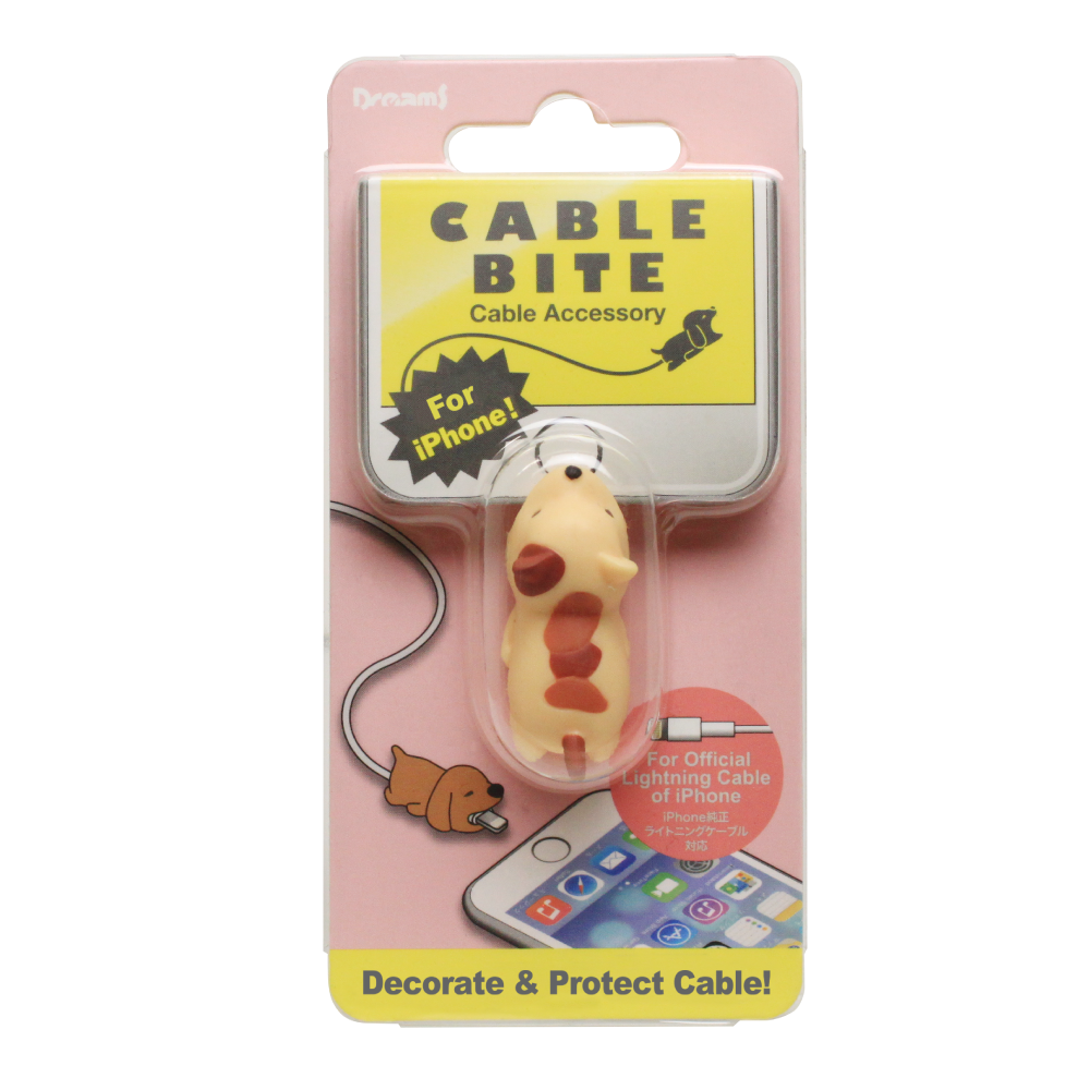 Protection de câble décorative et amusante pour la fiche de connexion de câble - Chat