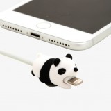 Protection de câble décorative et amusante pour la fiche de connexion de câble - Panda