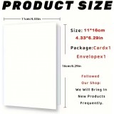 Carte de No&euml;l chat mignon avec enveloppe rouge carte festive originale - Beige