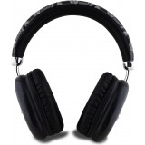 Casque sans fil Over-Ear Guess G Cube Script Logo audio haute qualité (USB-C) - Noir
