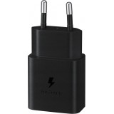 Chargeur adaptateur mural Samsung EP-T1510NBEGEU USB-C 15W PD AFC charge rapide et conception compacte - Noir