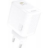 Chargeur mural GaN Dudao A28C 45W avec câble USB-C design antiglisse - Blanc