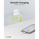 Goobay USB-A Ladeger&auml;t 5W Kompaktes Wandladeger&auml;t USB - Schwarz