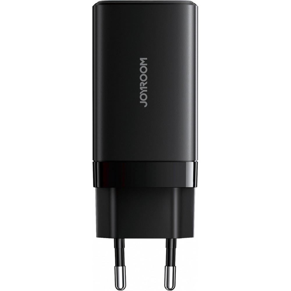 Chargeur mural Joyroom JR-TG10 65W GaN charge rapide 2x USB-C + USB-A avec c&acirc;ble USB-C 100W 1.2m - Noir