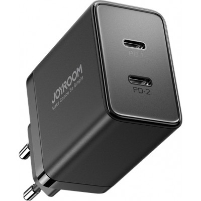Chargeur rapide double USB-C (2x) 40W Joyroom JR-TCF09 - Noir