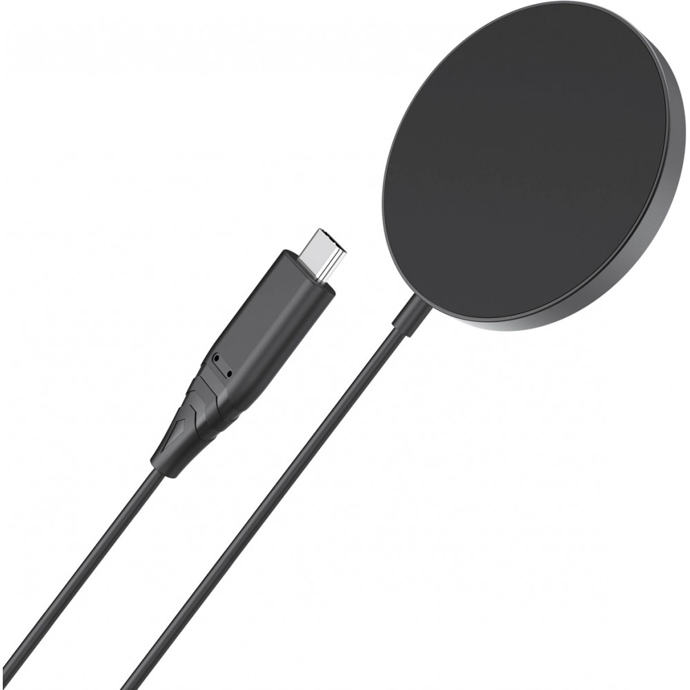 Chargeur sans fil magnétique Choetech 15W MagSafe compatible iPhone - Noir