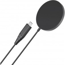 Chargeur sans fil magnétique Choetech 15W MagSafe compatible iPhone - Noir