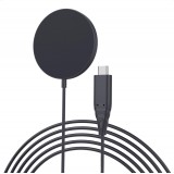 Chargeur sans fil magnétique Choetech 15W MagSafe compatible iPhone - Noir
