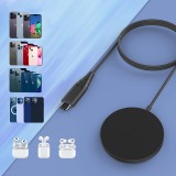 Chargeur sans fil magnétique Choetech 15W MagSafe compatible iPhone - Noir