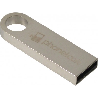 Ultraleichte silberne USB-Stick Kompakt und tragbar - 32G - Silber