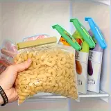 Lebensmittelverschlussclips f&uuml;r flexible Silikont&uuml;ten (10er Set) - Mehrfarbig