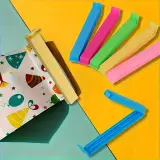Lebensmittelverschlussclips f&uuml;r flexible Silikont&uuml;ten (10er Set) - Mehrfarbig