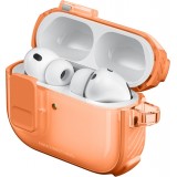 Coque AirPods 3 - AmazingThing Titan Pro Guardian Case protection innovant - Orange