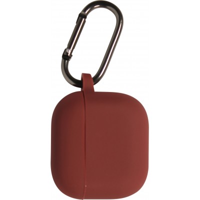 Coque AirPods 4 - Colorée en silicone protection souple et stylée - Bordeaux