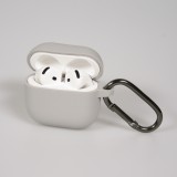 Coque AirPods 4 - Colorée en silicone protection souple et stylée - Gris