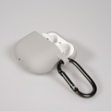 Coque AirPods 4 - Colorée en silicone protection souple et stylée - Gris