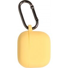Coque AirPods 4 - Colorée en silicone protection souple et stylée - Jaune