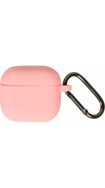 Coque AirPods 4 - Colorée en silicone protection souple et stylée - Rose