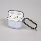 AirPods 4 Case Hülle - Transparente TPU Silikon - Blau