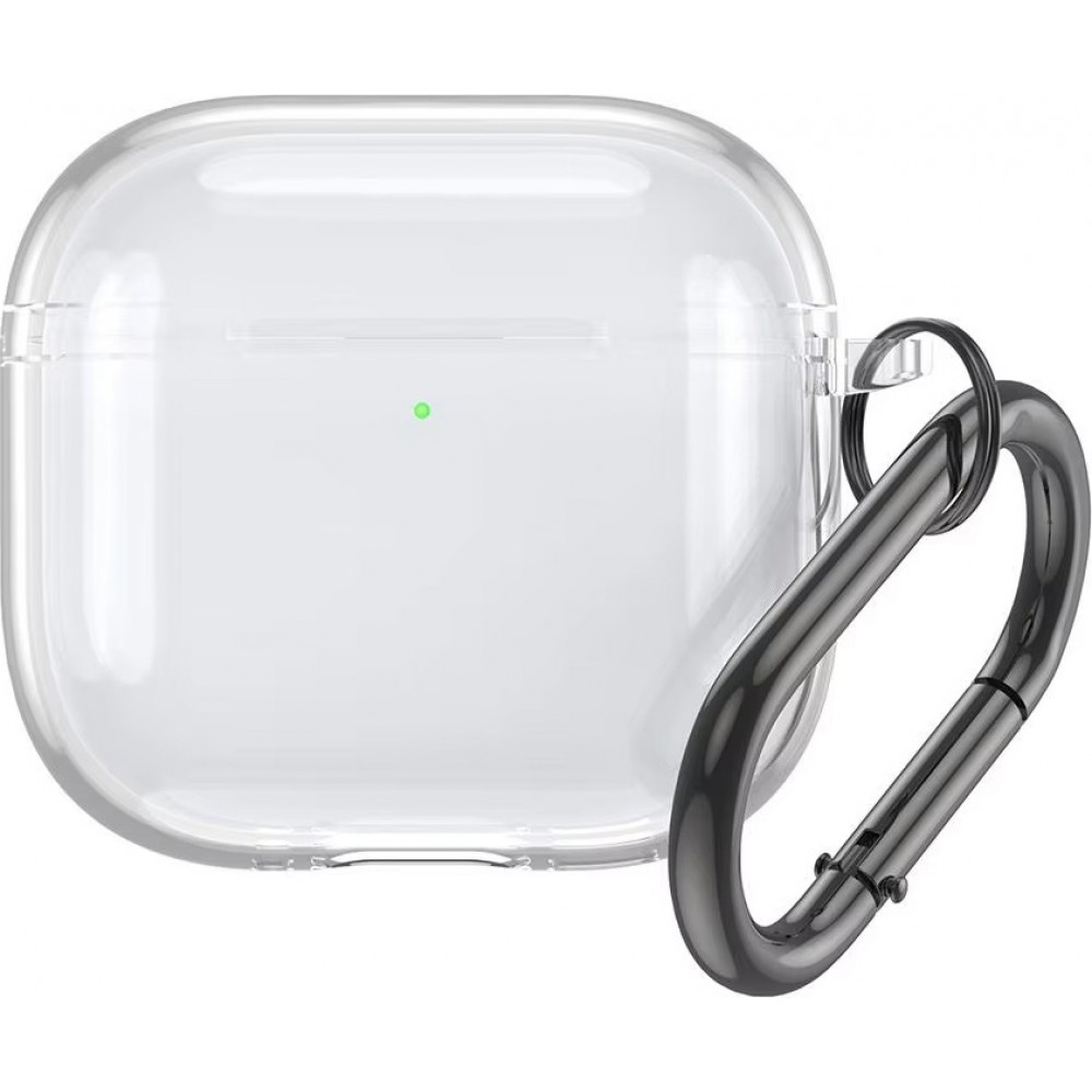 Coque AirPods 4 - Silicone TPU transparent - Transparent