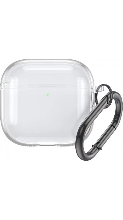 Coque AirPods 4 - Silicone TPU transparent - Transparent