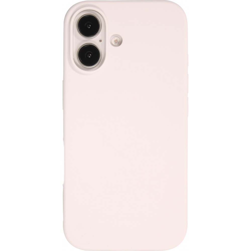 Coque iPhone 16 Plus - Soft Touch - Blanc