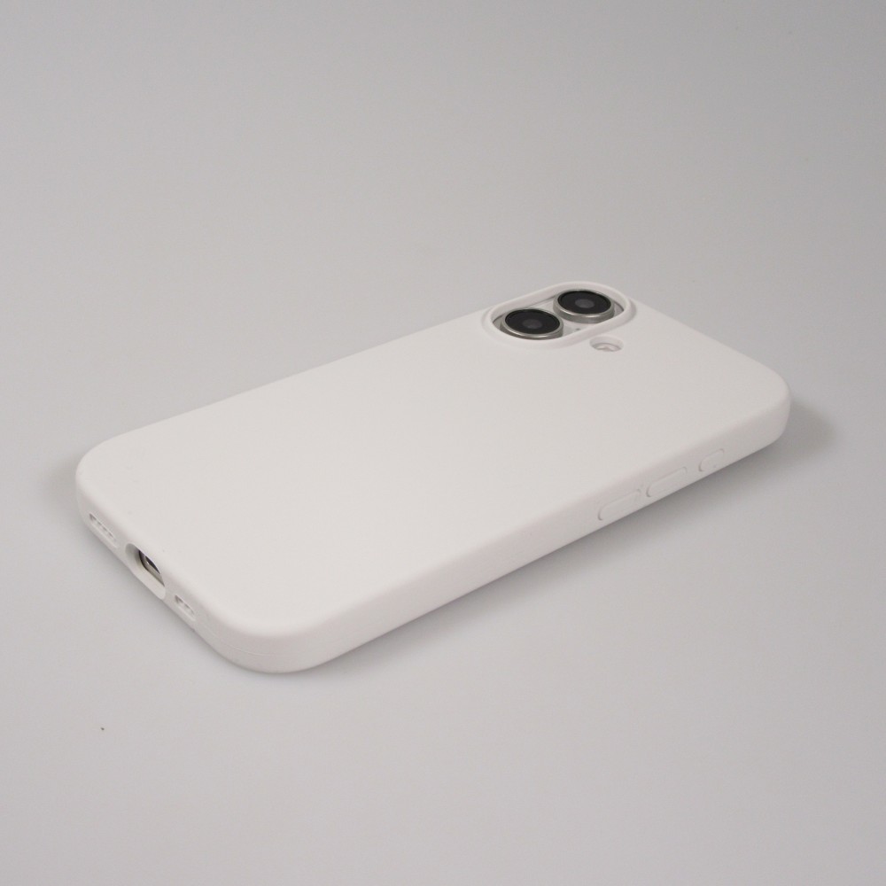 Coque iPhone 16 Plus - Soft Touch - Blanc