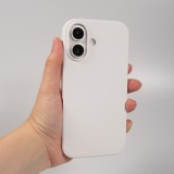 Coque iPhone 16 Plus - Soft Touch - Blanc