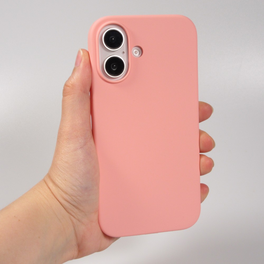 Coque iPhone 16 Plus - Soft Touch - Rose