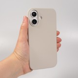 Coque iPhone 16 Plus - Soft Touch - Sable