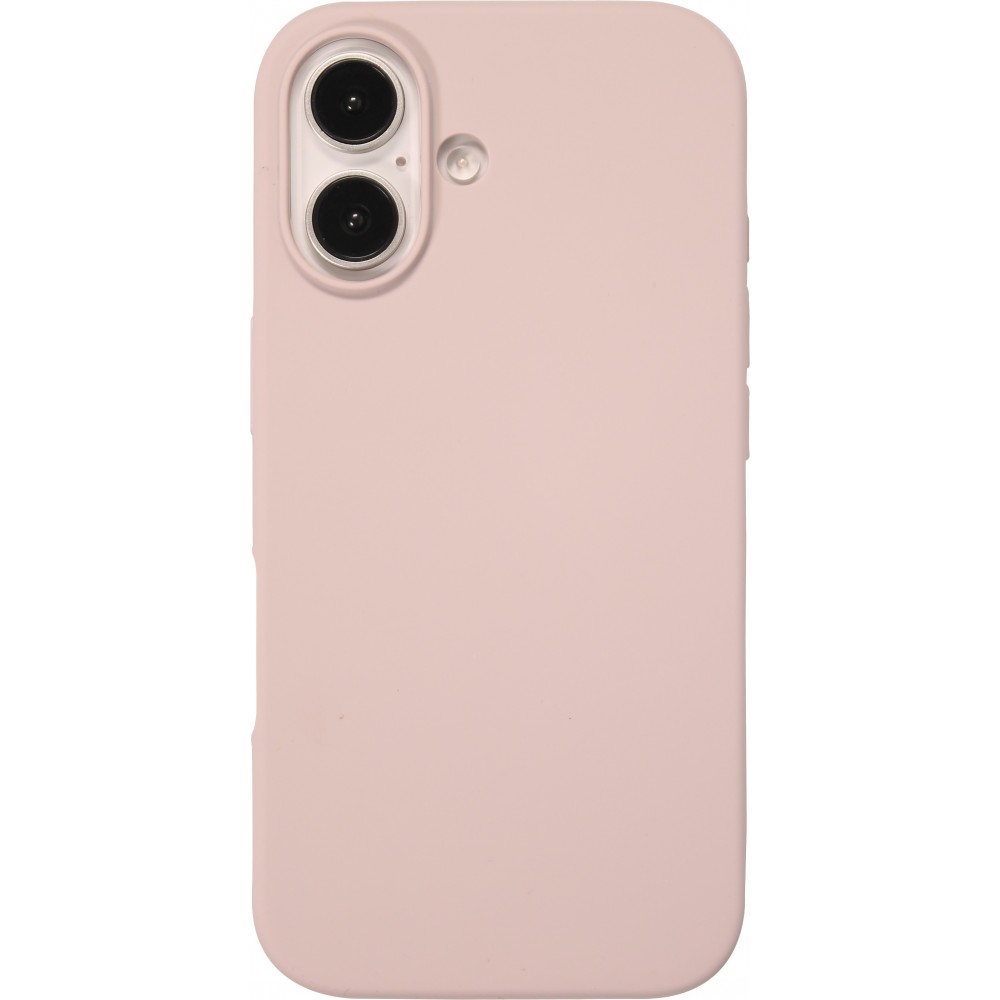 Coque iPhone 16 Plus - Soft Touch - Taupe