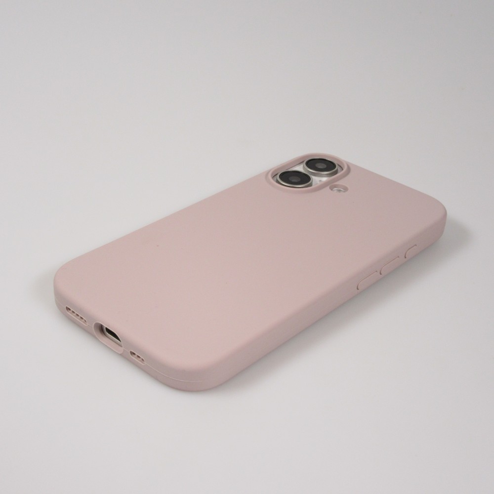Coque iPhone 16 Plus - Soft Touch - Taupe