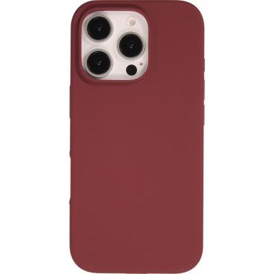 Coque iPhone 16 Pro Max - Soft Touch - Bordeaux