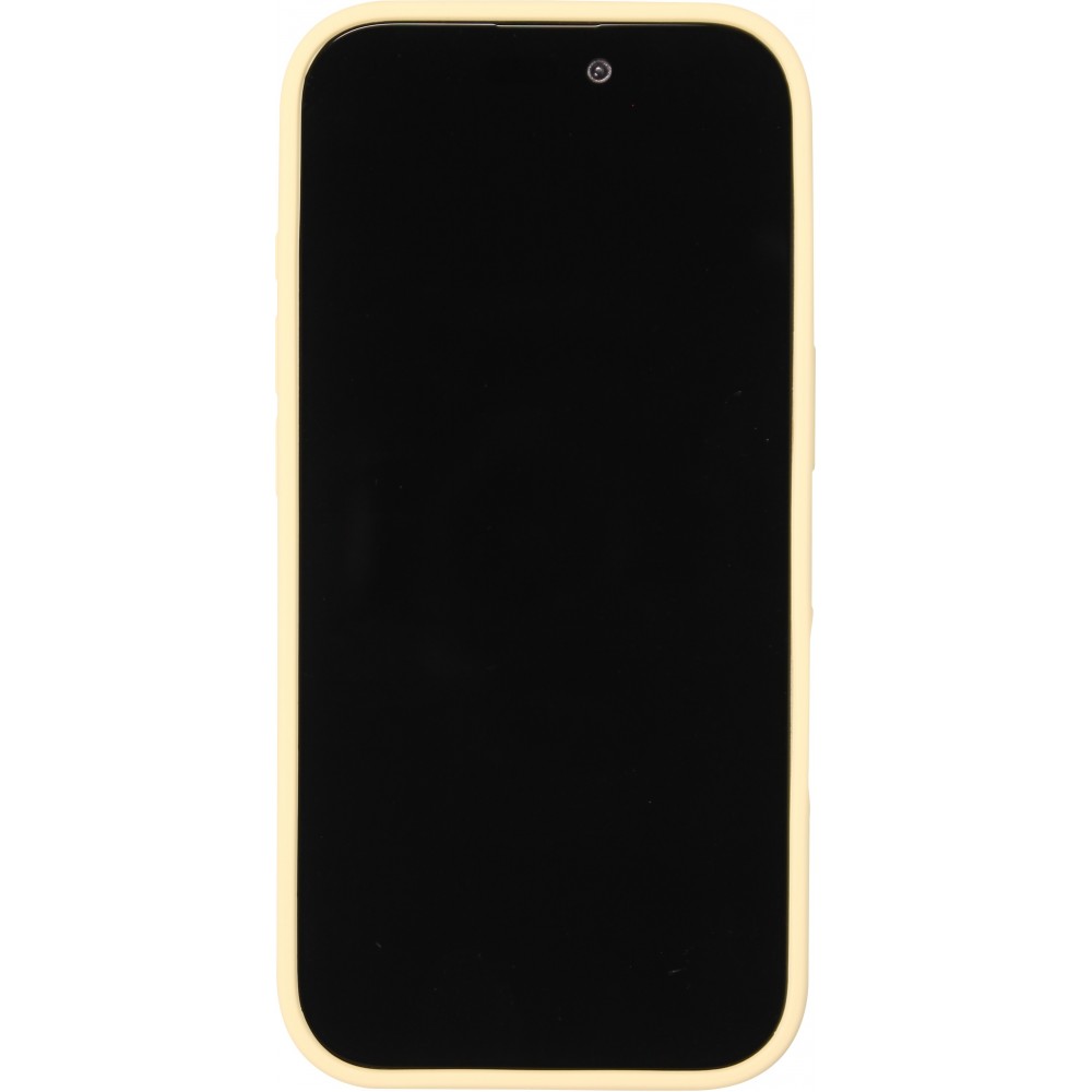 Coque iPhone 16 Pro Max - Soft Touch - Jaune