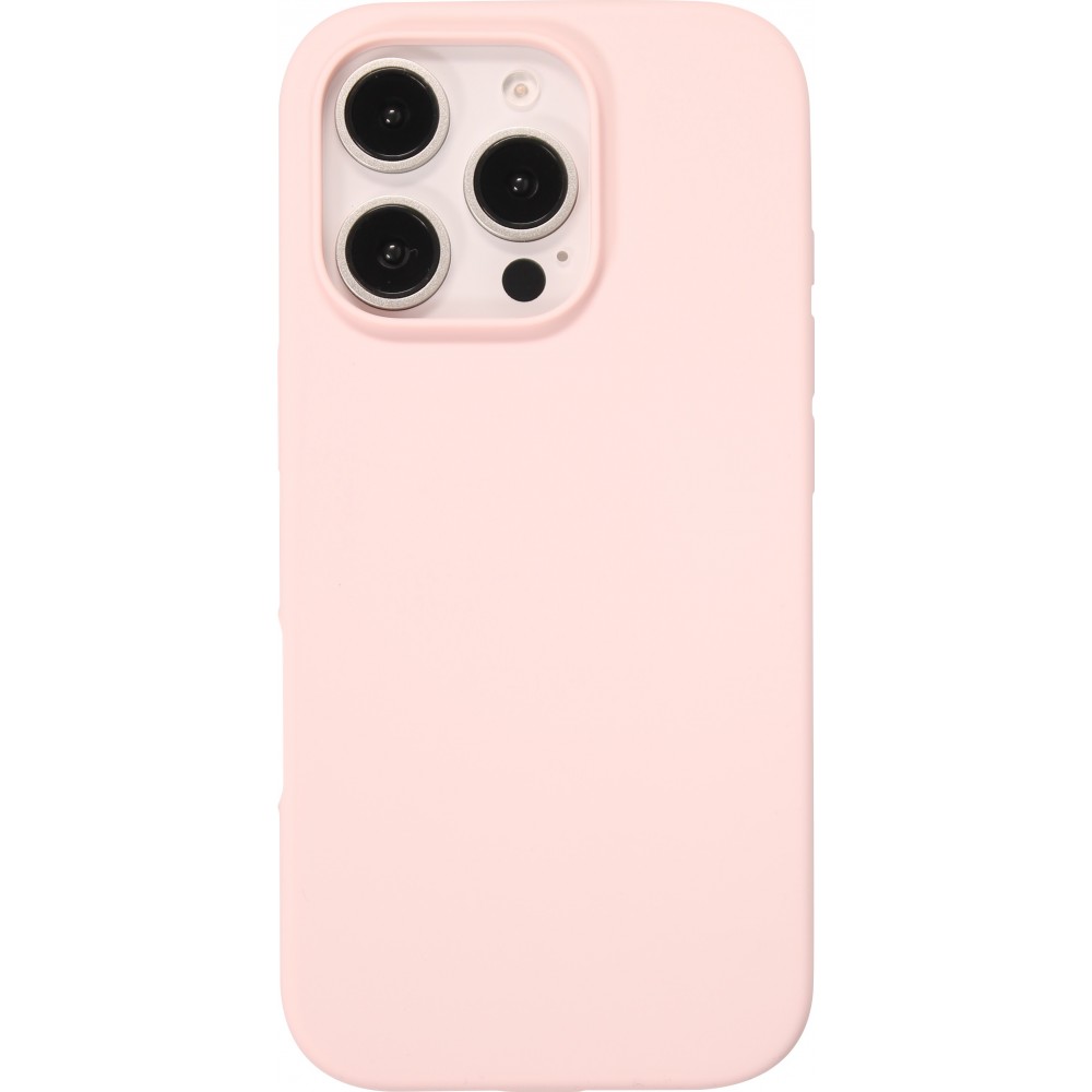 iPhone 16 Pro Max Case Hülle - Soft Touch - Hellrosa