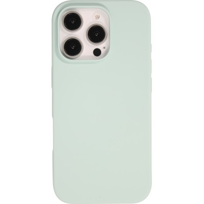 Coque iPhone 16 Pro Max - Soft Touch -  Vert d'eau
