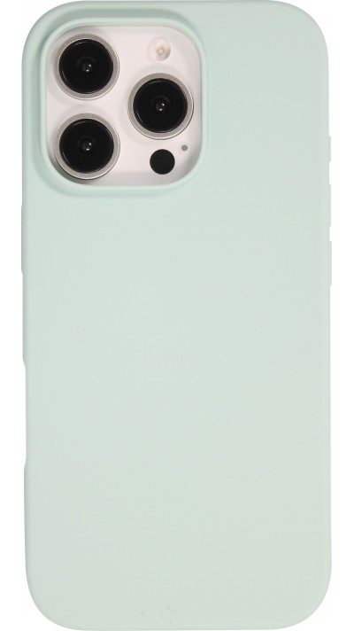 Coque iPhone 16 Pro Max - Soft Touch -  Vert d'eau